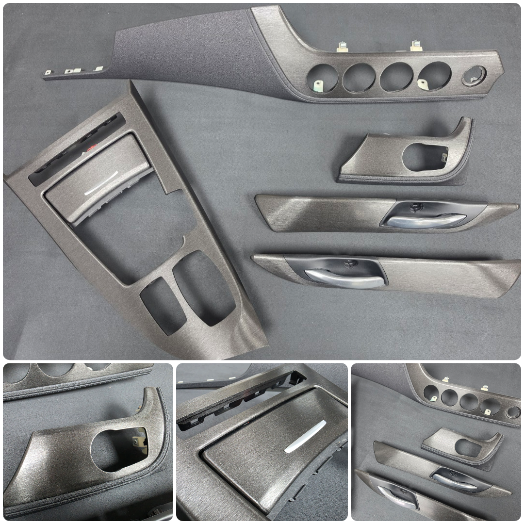 BMW Z4 E89 INTERIOR TRIM SET - BLACK BRUSHED ALUMINIUM